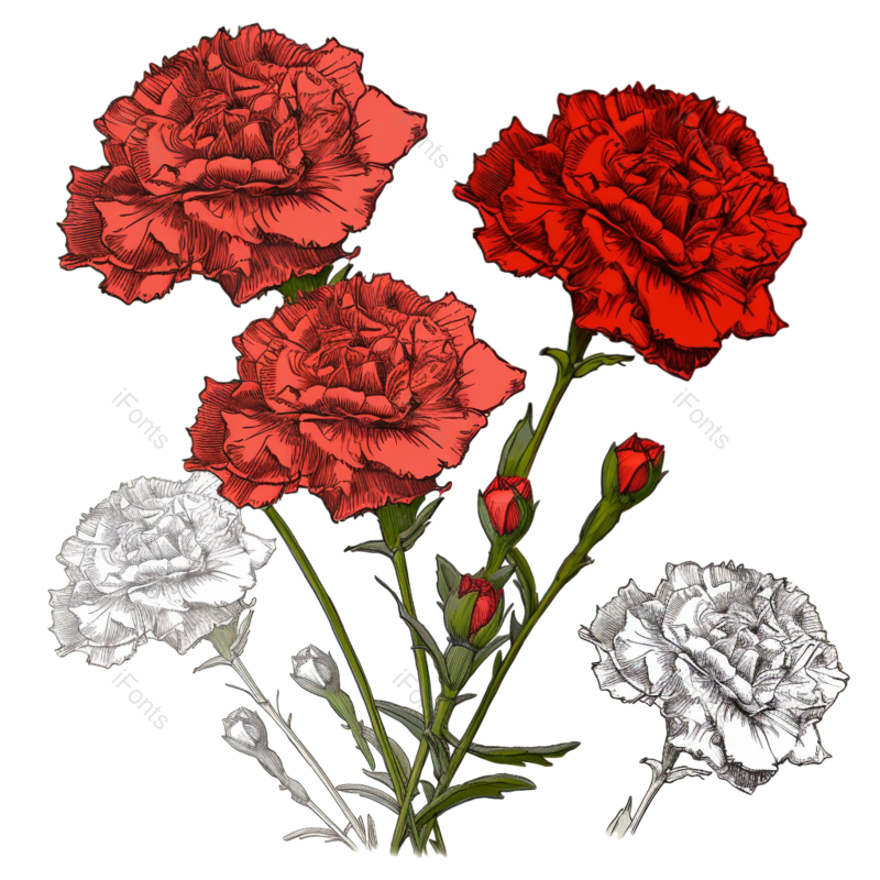 花朵背景图片,花朵素材元素,花朵边框PNG,免抠素材
